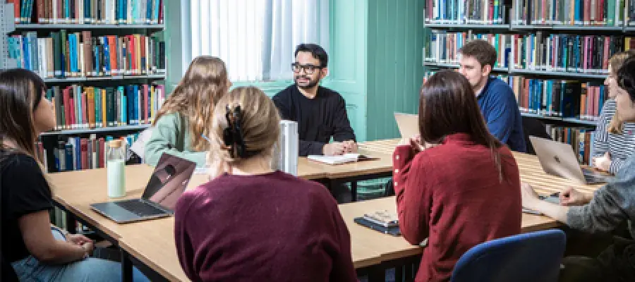 Student group meeting