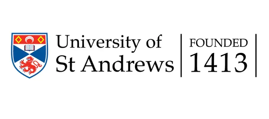 University of St Andrews logo with foundation date