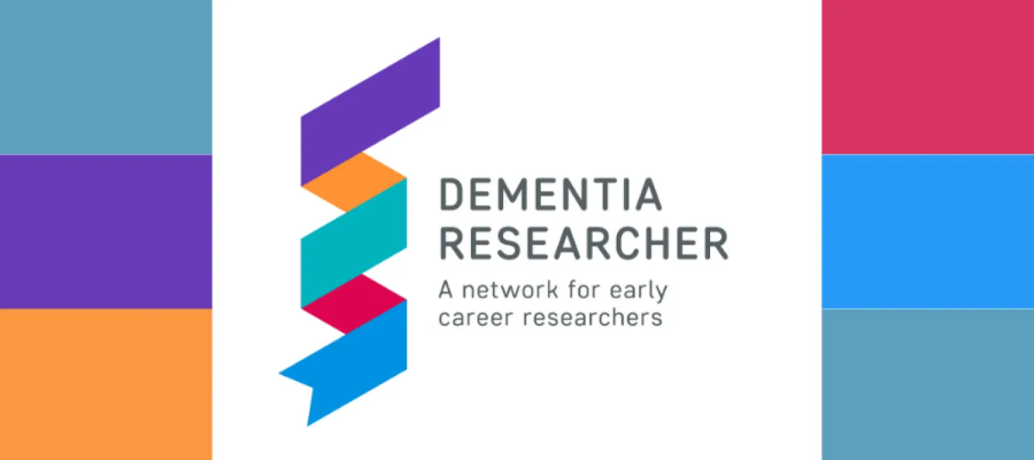 Dementia Researcher Logo stipey side panels added