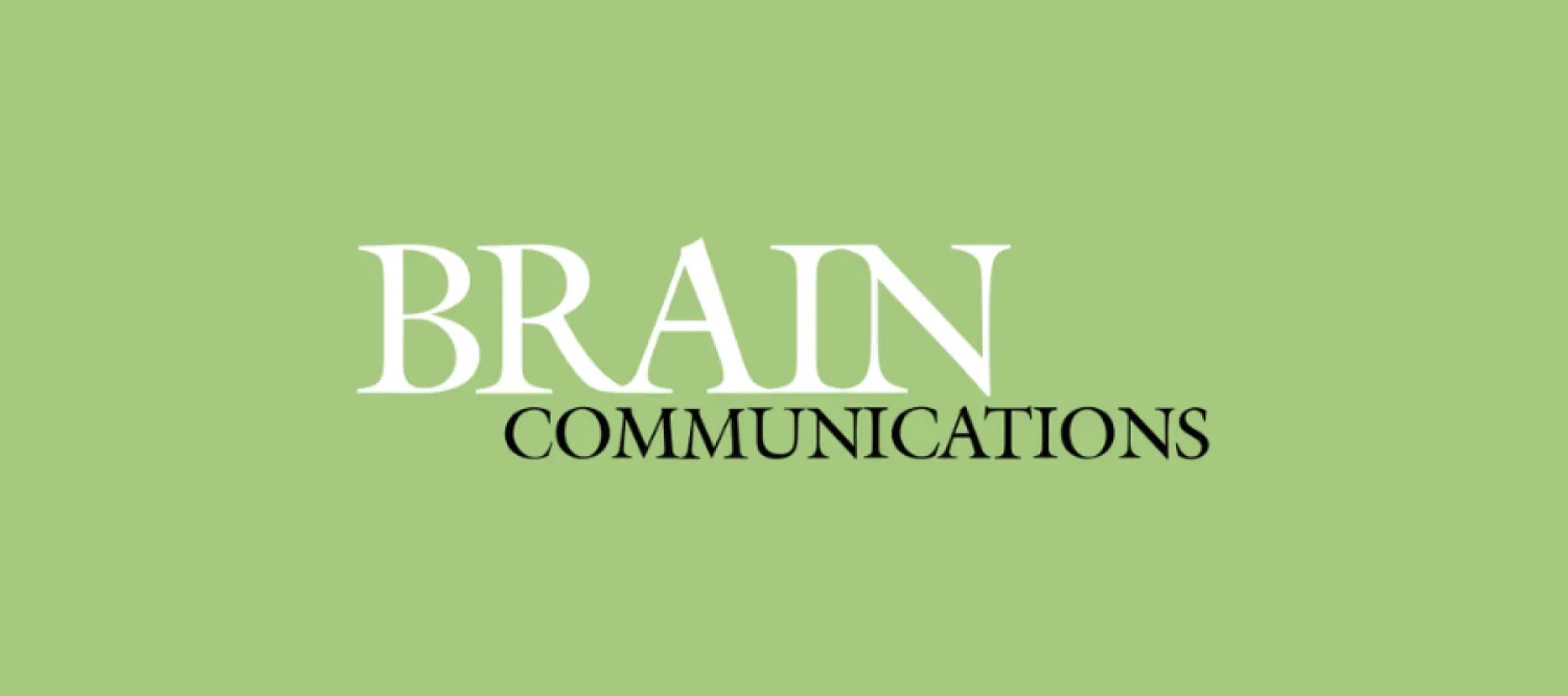 brain communications letters on green background