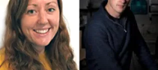 Dr Jenna Gregory and Dr Mathew Horrocks picture