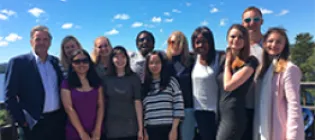 Picture of a group of people in a group photo