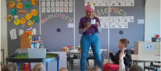 Classroom and teacher
