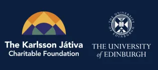 Karlsson Játiva Charitable Foundation logo and University of edinburgh logo