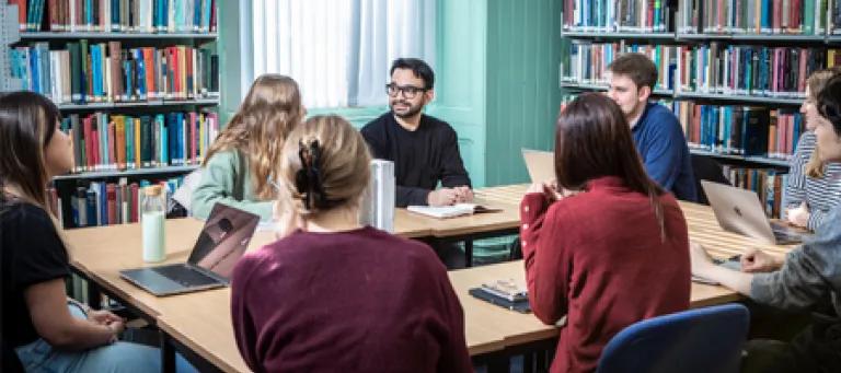 Student group meeting