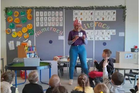 Classroom and teacher