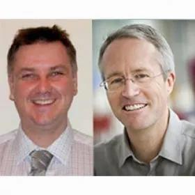 Prof Colin Smith and Prof Seth Grant
