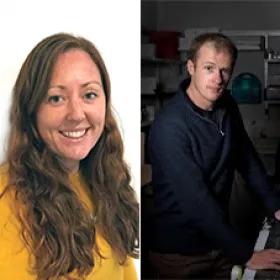 Dr Jenna Gregory and Dr Mathew Horrocks picture