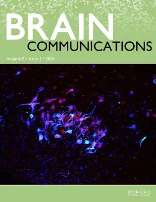 Front cover of Brain Communications Journal